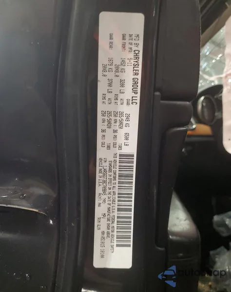 2011 Jeep Grand Cherokee Overland из США, поврежденный, VIN 1J4RS6GT3BC709845